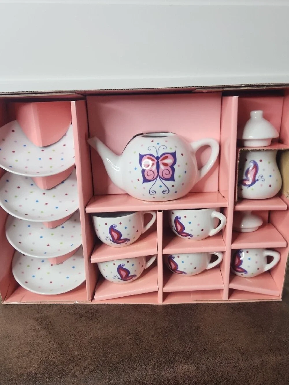 Butterfly Tea Set - Picture 4 of 10